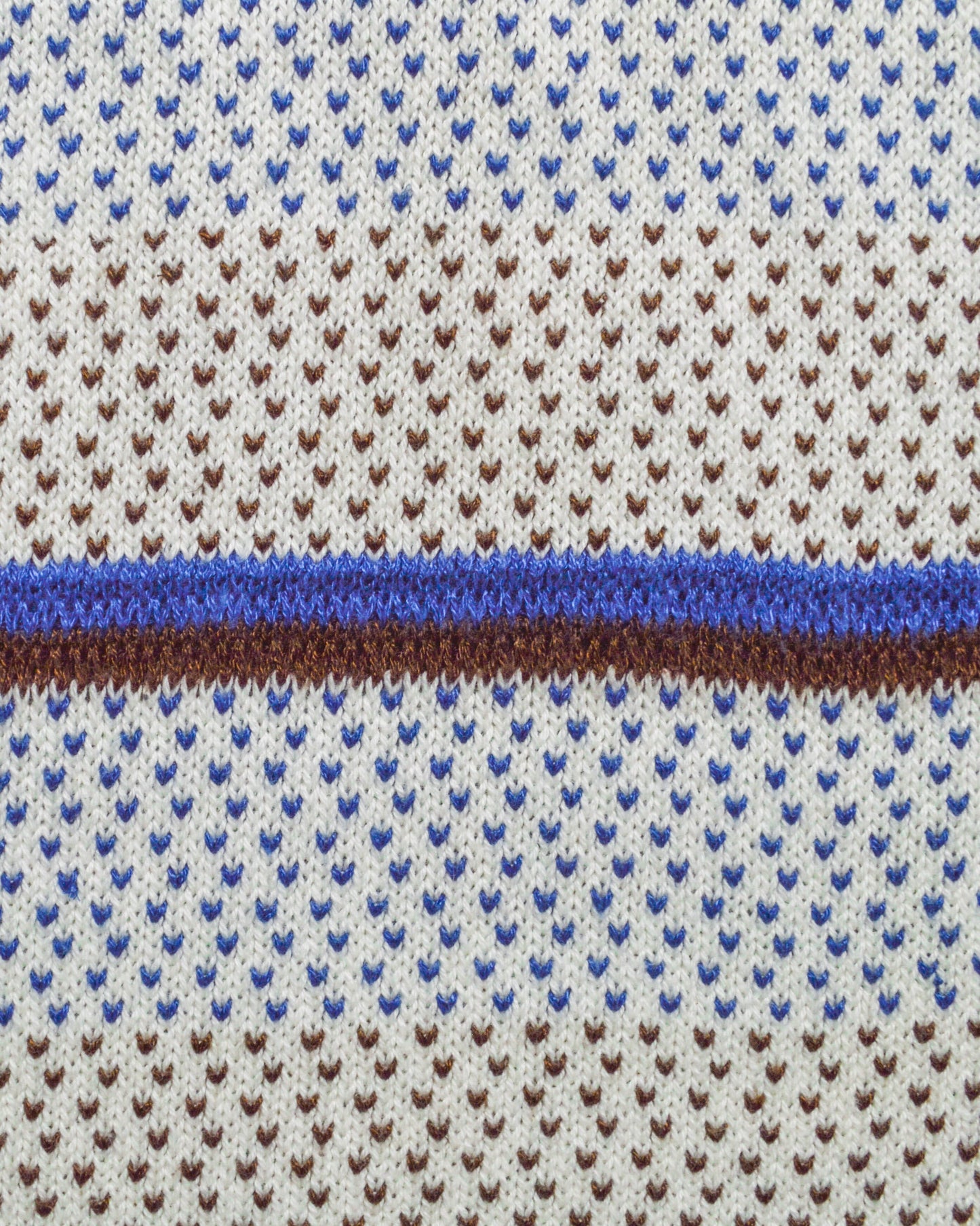 Issey Miyake 80s Pattern Striped Shortsleeve Knit Jumper (M~L)