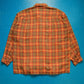 Issey Miyake Men 1997 Red Brown Yellow Plaid Wide Shirt (~L~)