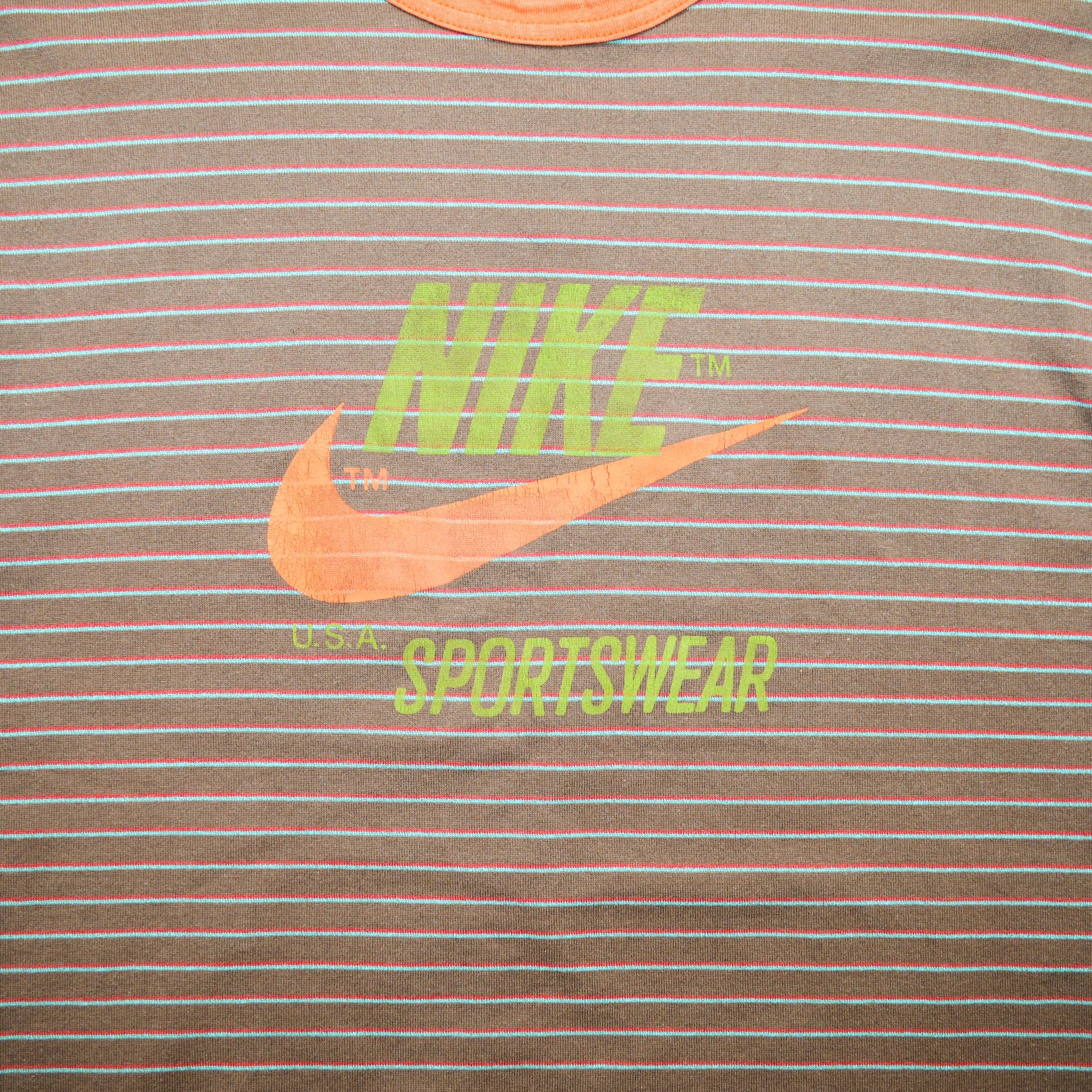 Junya Watanabe X Nike 2004 Striped T-Shirt (M)