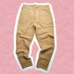 Kapital Brown Panelled Tapered Denim Pants (30~32)
