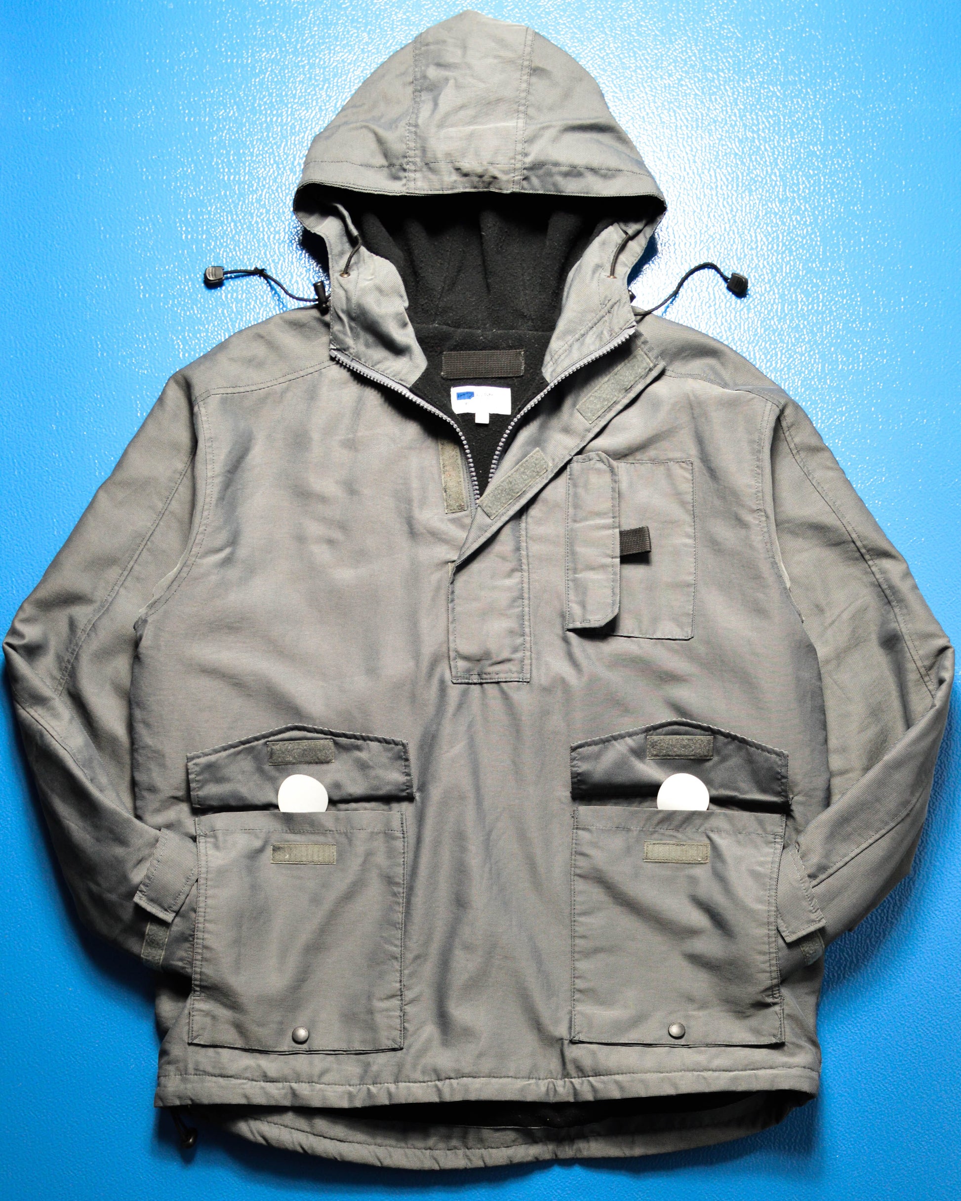 Levi's All Duty Asymmetrical Woven Anorak / Quarterzip Pullover Jacket (L)