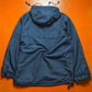 Levi's All Duty Steel Navy Asymmetrical Woven Anorak / Quarterzip Pullover Jacket (L)