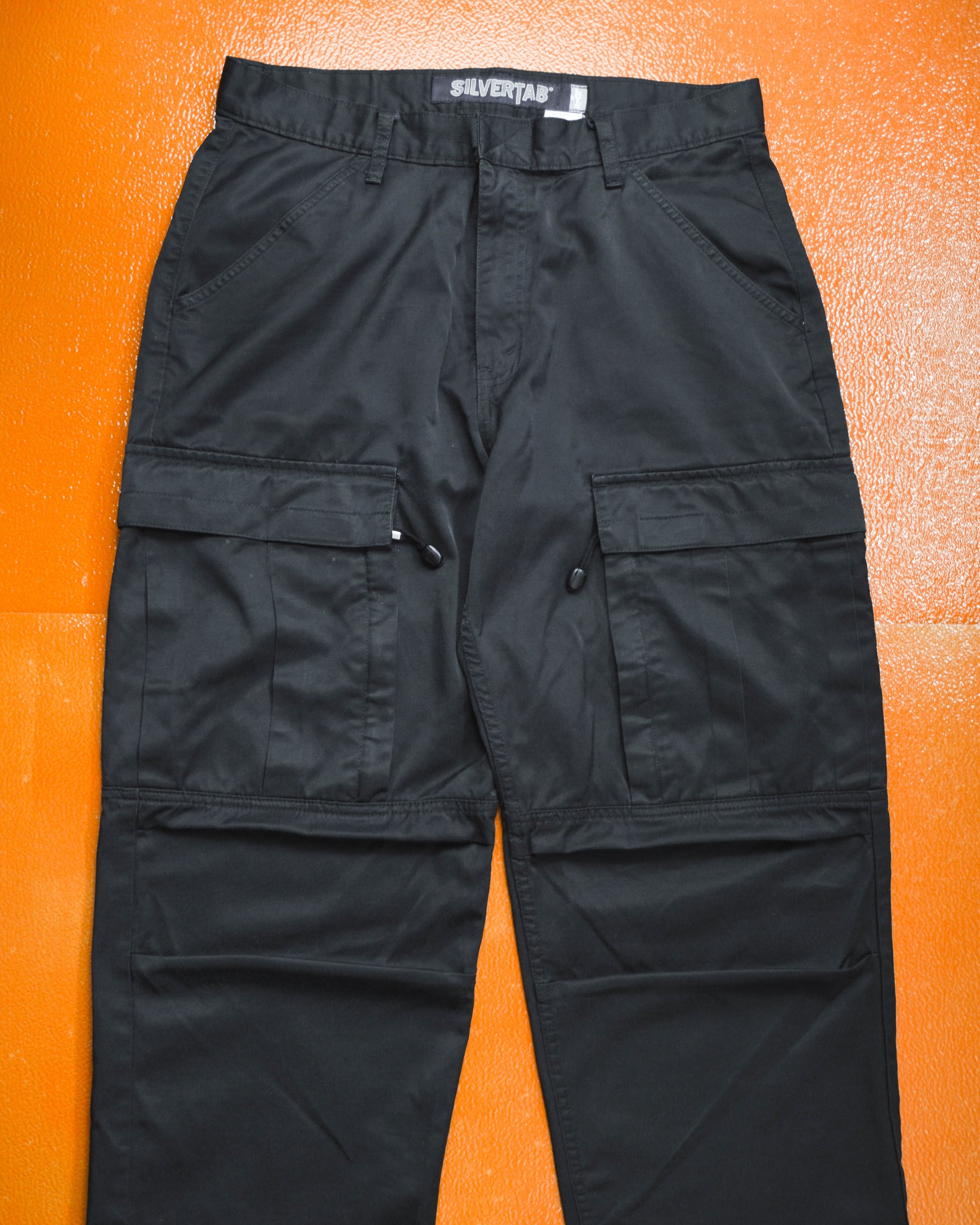 Levi's Silvertab Wide Tactical Black Cargo Pants (32~34)