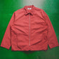 Marithe Francois Girbaud Muted Red Zip Up Over Shirt (~M~)