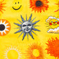 moschino 1993 Yellow Sun Print Shirt (~XL~)