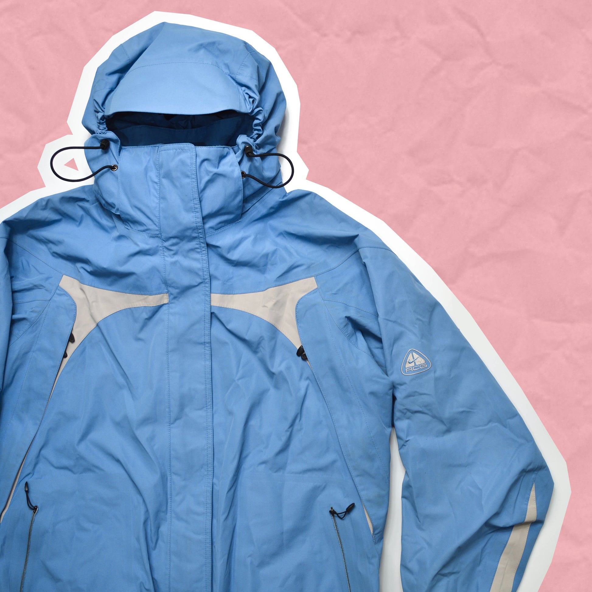 Nike ACG F/W 03 Sky Blue Gore-Tex Jacket (~M~)