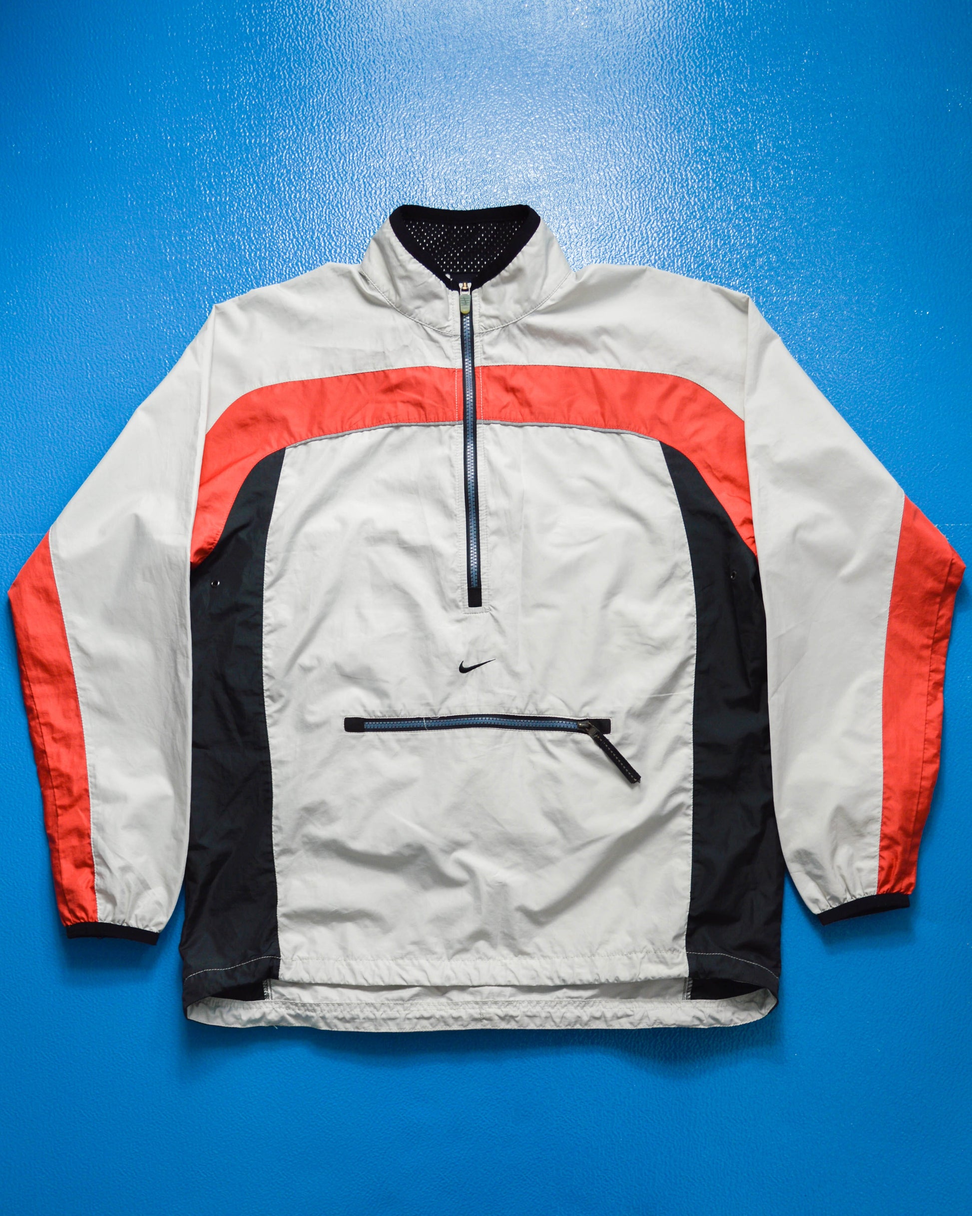 Nike Alpha Project Packable Colour Blocked Quarter Zip Jacket (L)