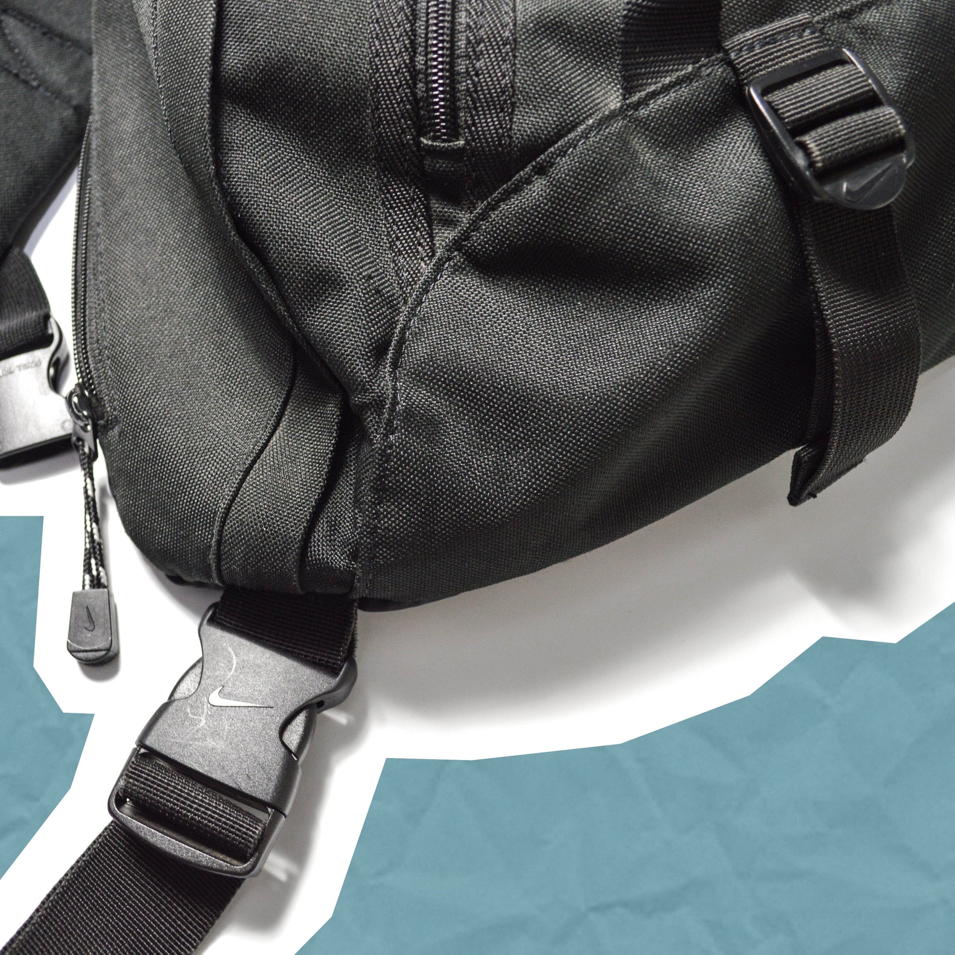 Nike Black/Red Tri-Harness Mini Tactical Bag (OS)
