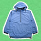 Nike Fall 1999 Alpha Project Soft Blue Center Swoosh Quarter Zip Pullover Jacket (M~L)