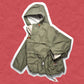 Nike Fall 2000 Minimal Quarter Zip Quilted Pullover (~M~)