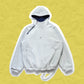 Nike Reversible Navy / Baby Blue Asymmetrical Zip Anorak Jacket (~XL~)