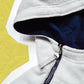 Nike Reversible Navy / Baby Blue Asymmetrical Zip Anorak Jacket (~XL~)