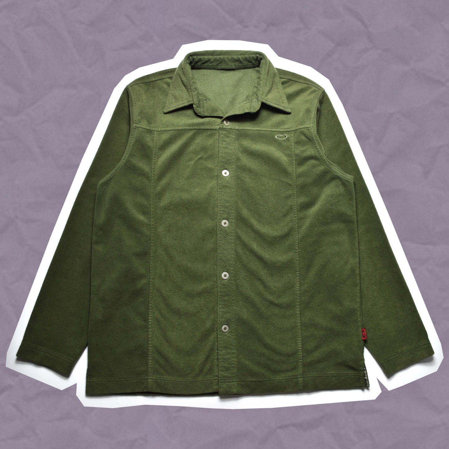 Oakley Olive Fleece Over Shirt (~M~)