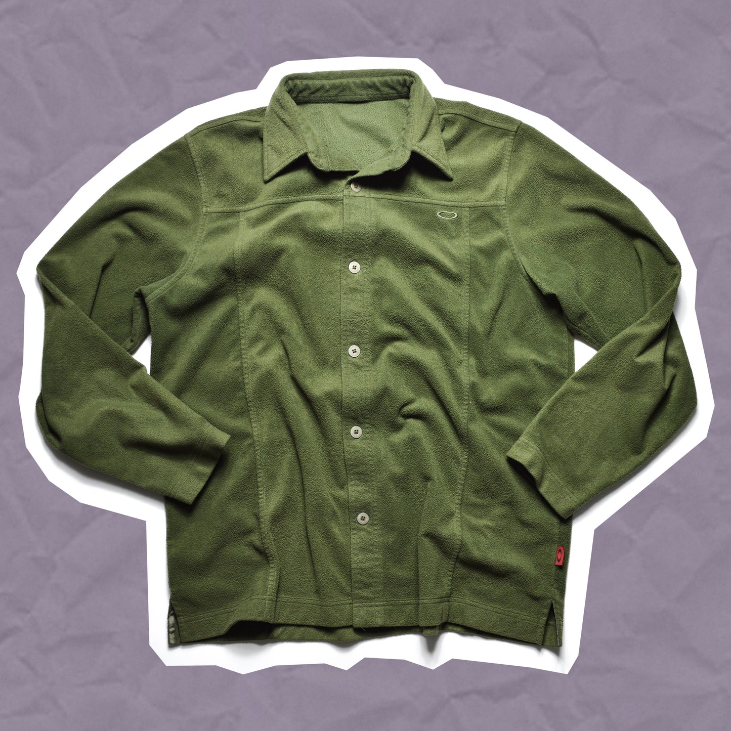 Oakley Olive Fleece Over Shirt (~M~)