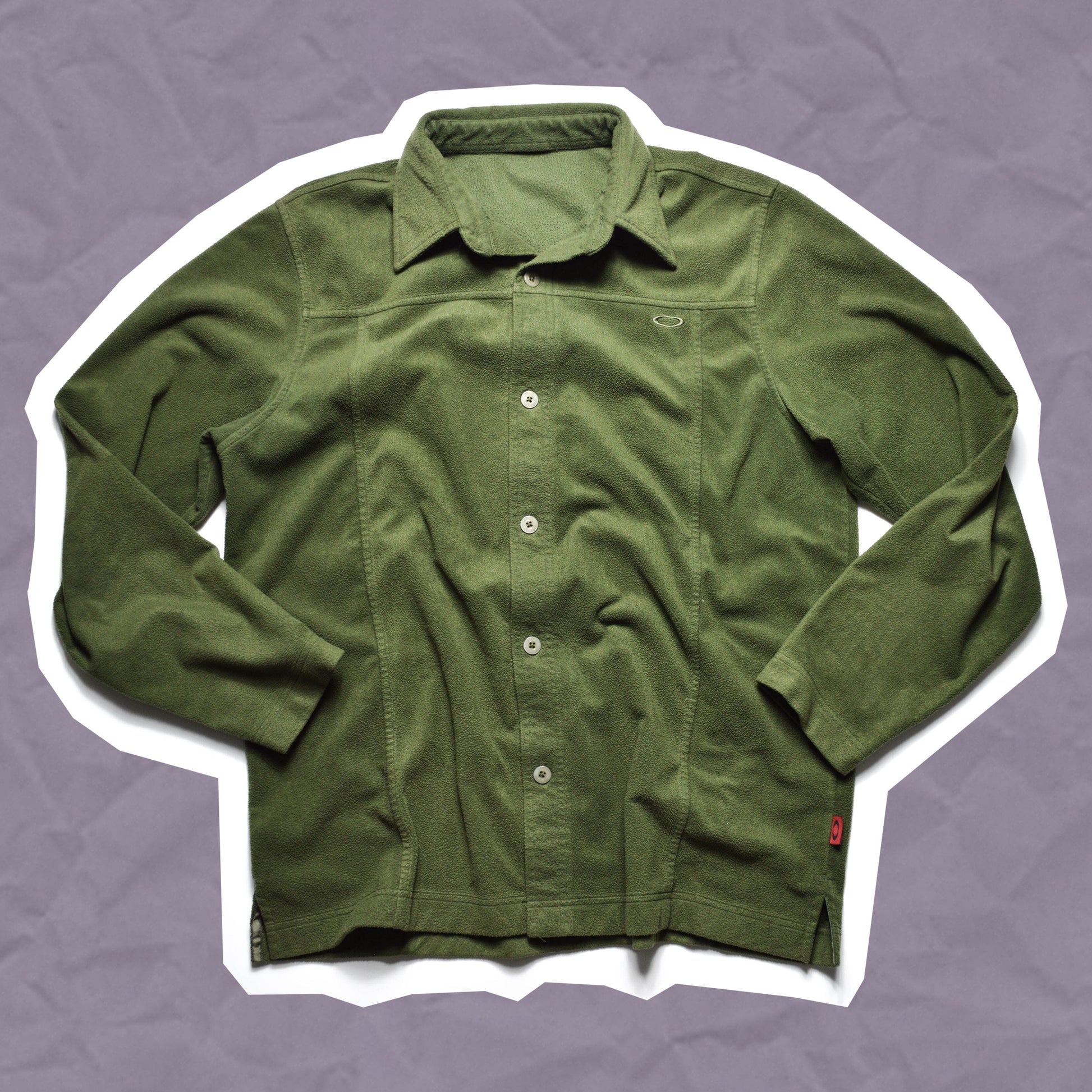 Oakley Olive Fleece Over Shirt (~M~)