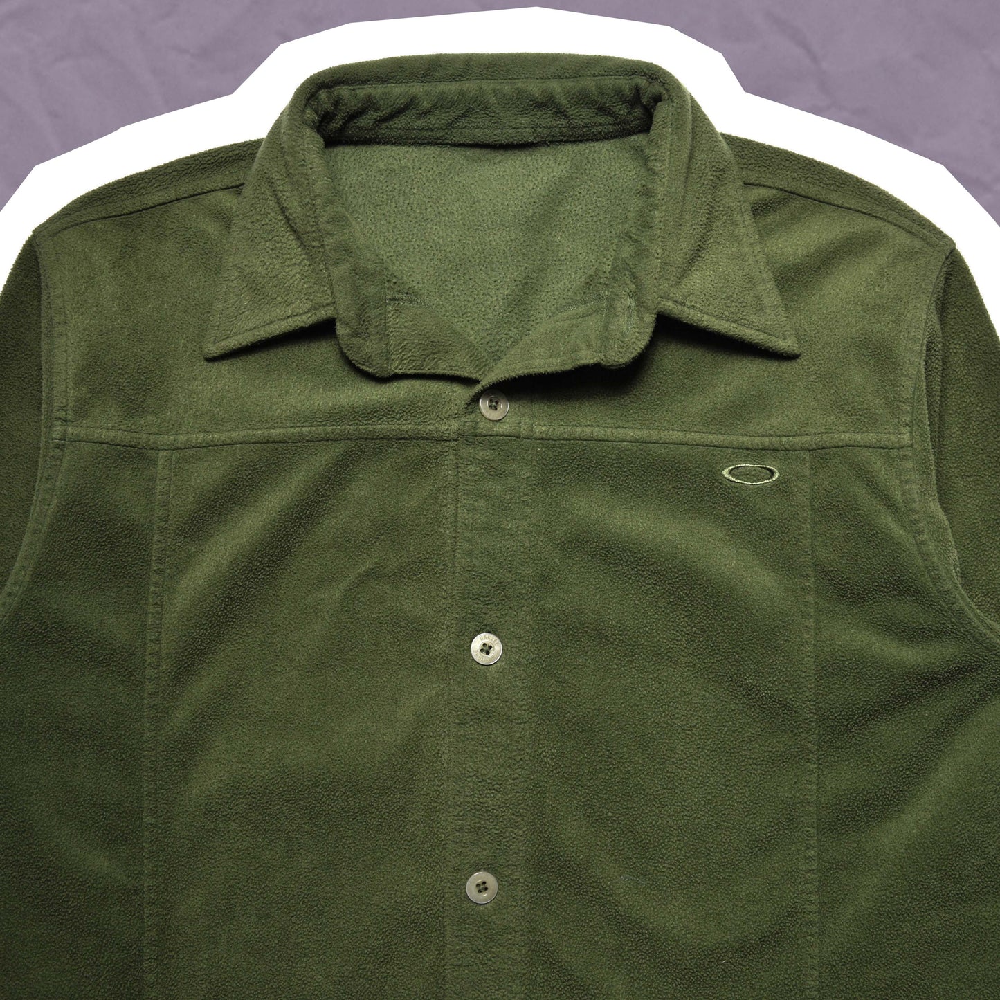 Oakley Olive Fleece Over Shirt (~M~)