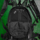 Porter Yoshida Black Bicycle Style Ripstop Slim Backpack / Rucksack Bag (~OS~)