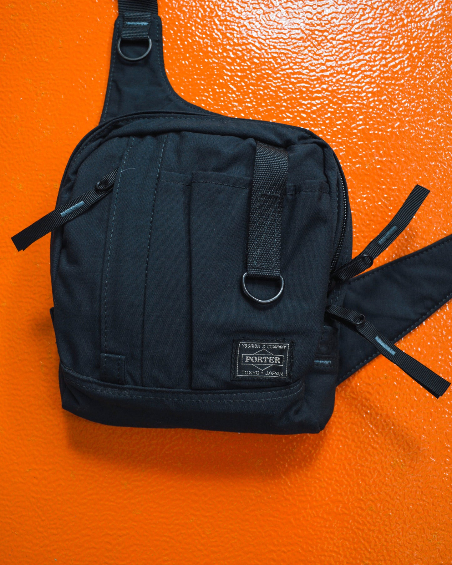 Porter Yoshida Deep Navy Tactical Square Holster Bag (~OS~)