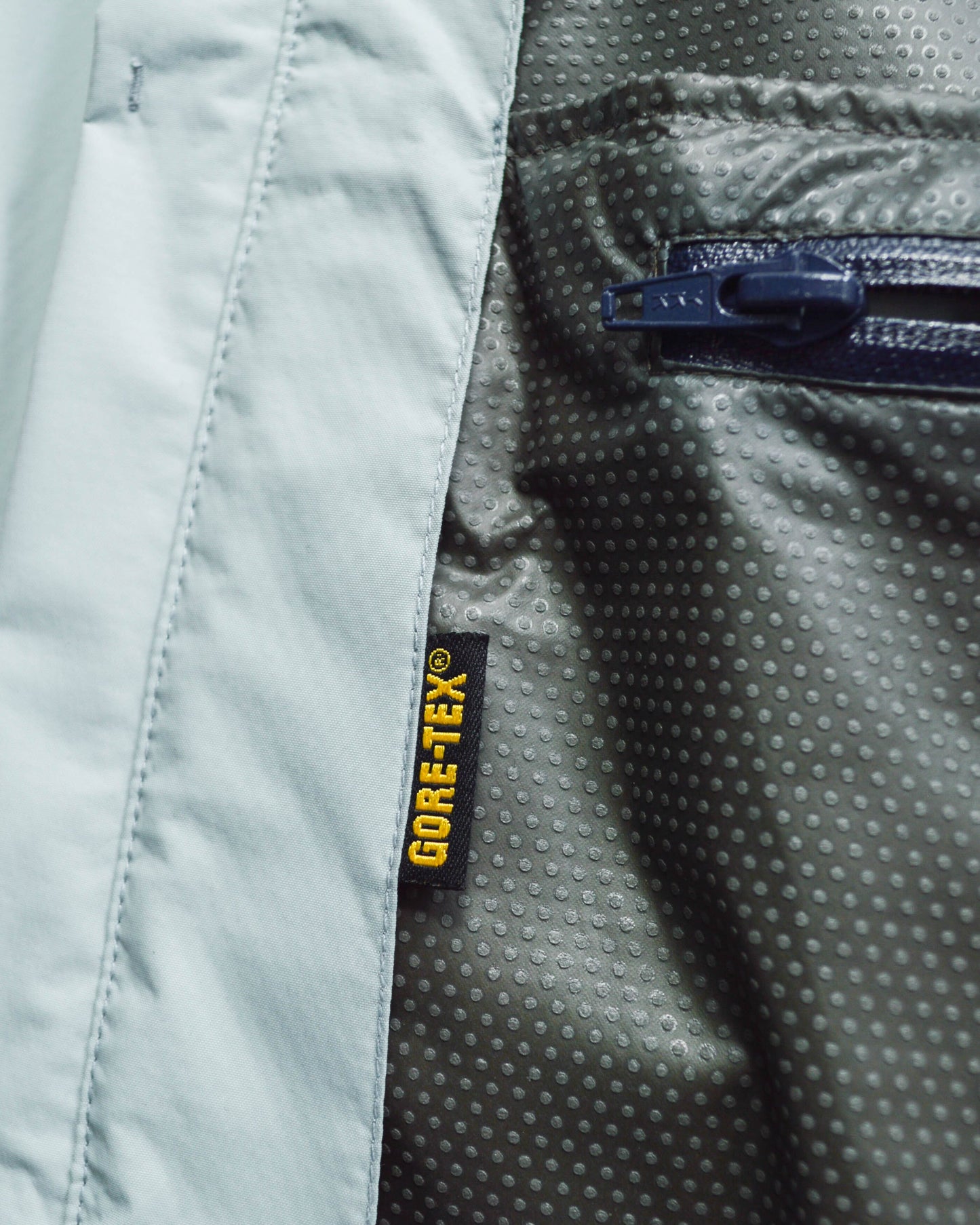 Prada Sport Gore-Tex Ice Blue Packable Track Jacket + Pants Set ( ~ L / 30 ~ )