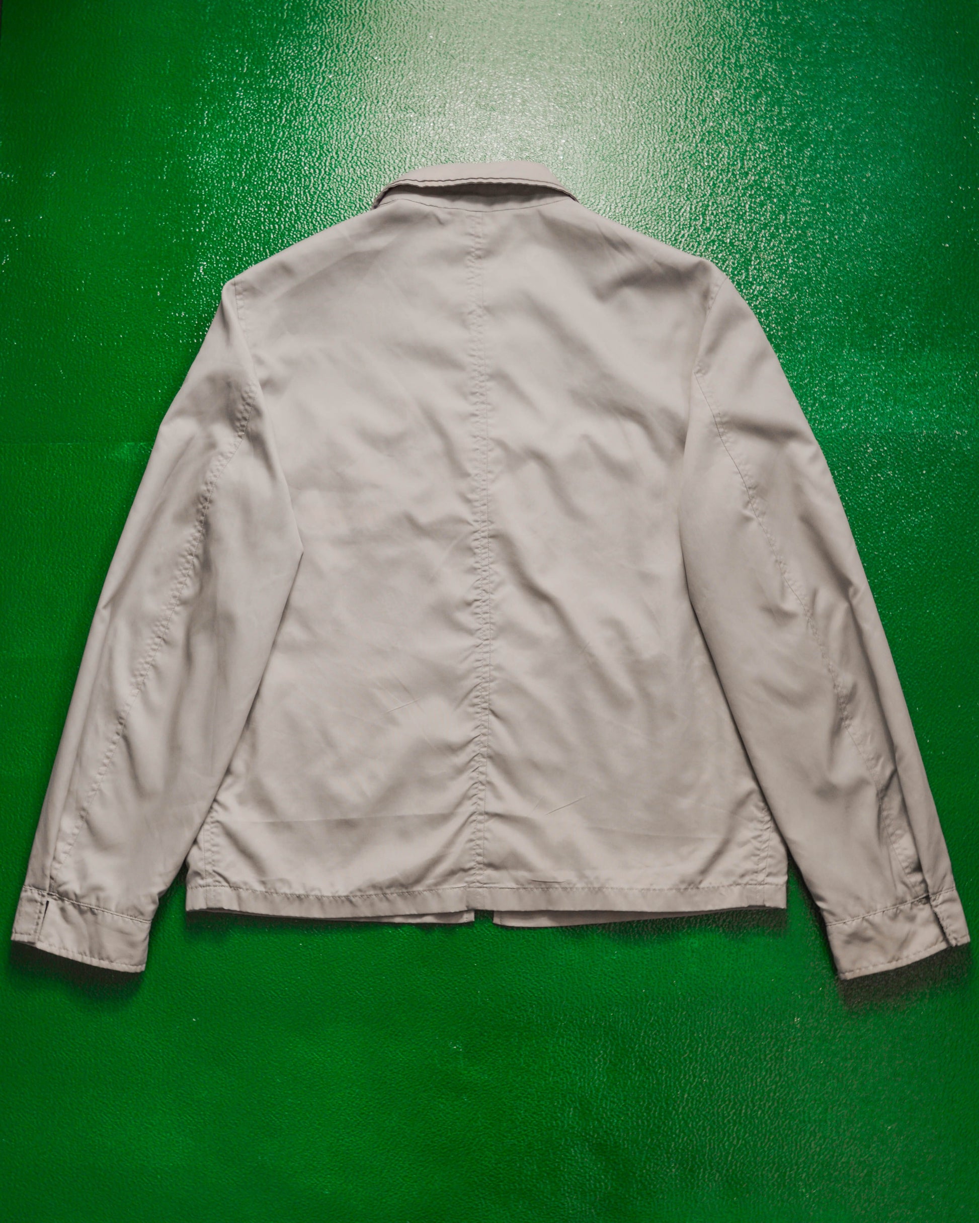 Samsonite Travelwear Minimal Grey Nylon Tech Zip Up Jacket (~M~)