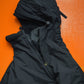 Schott Black Multi Zip Ventilated Technical Pullover Jacket (XXL)