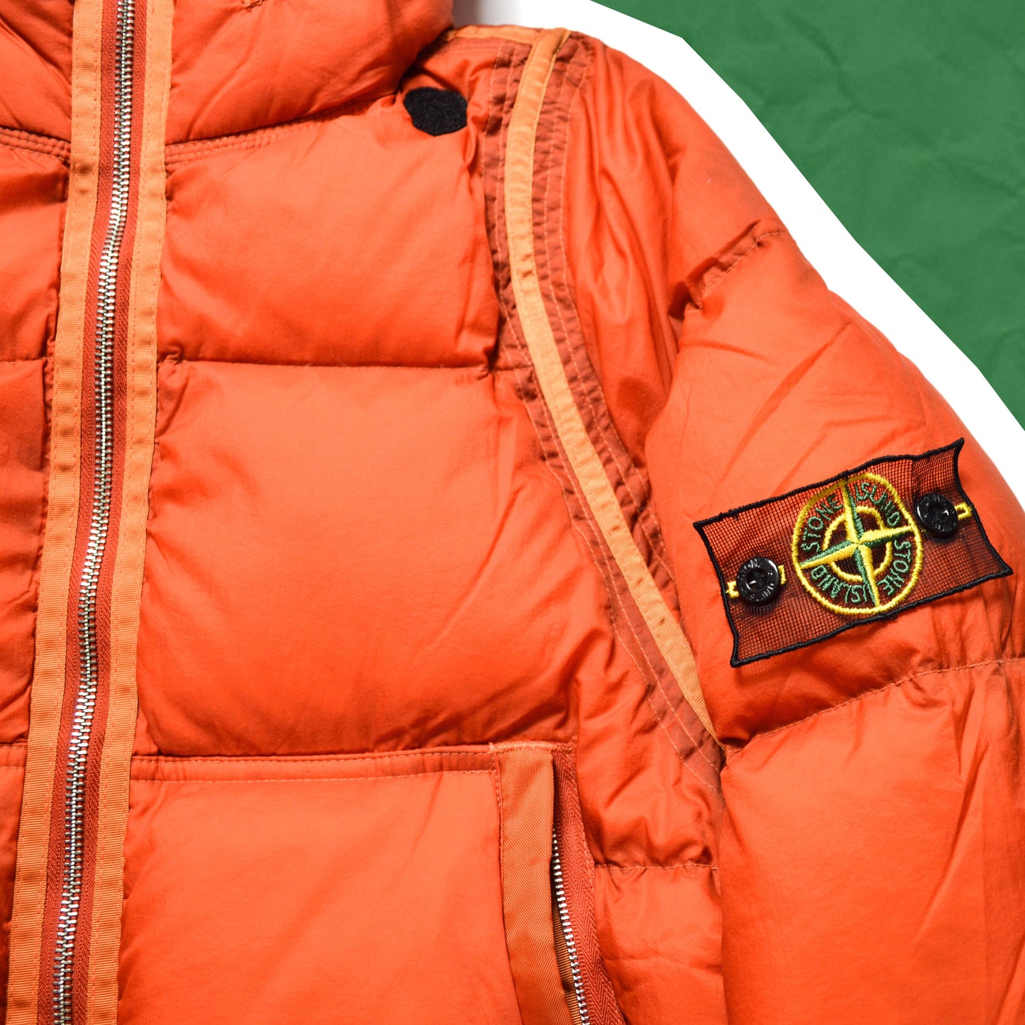 Stone Island A/W 07 Opaque Nylon Tela Goose Down Puffer Jacket (M)