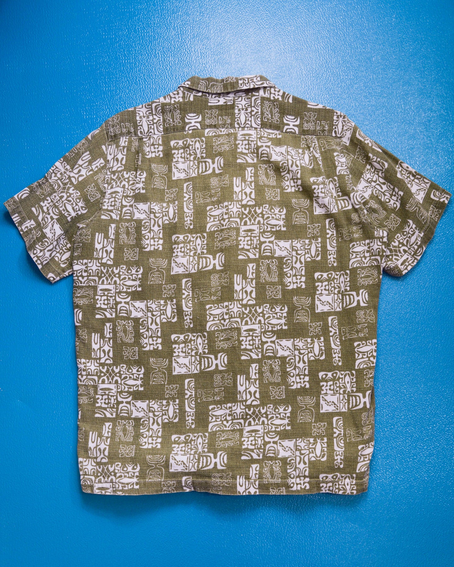 Stussy 90s Tribal Pattern Shirt (L~XL)