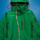 Stussy AFDICEGEAR A/W11 Green Asymmetrical Curved Zip Gore-tex Jacket (~M~)