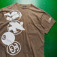 Stussy All-over Collage Logo Graphic T-shirt (Large)