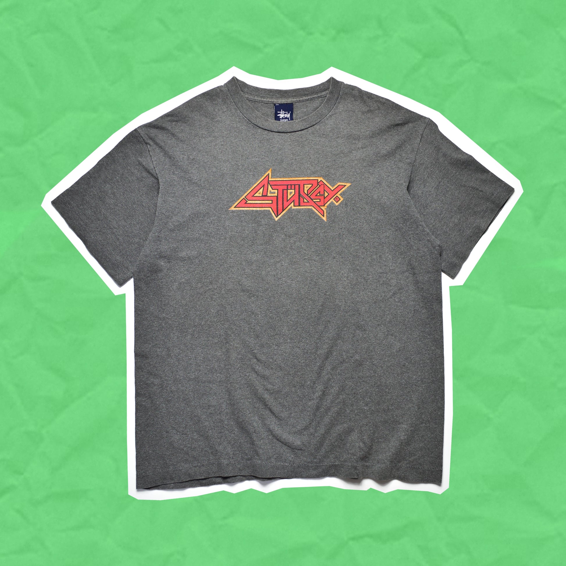 Stussy Anthrax Logo Inspired T-shirt (L)