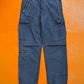 Stussy Authentic Outer Gear Washed Navy Asymmetrical Cargo Pants (~32~)