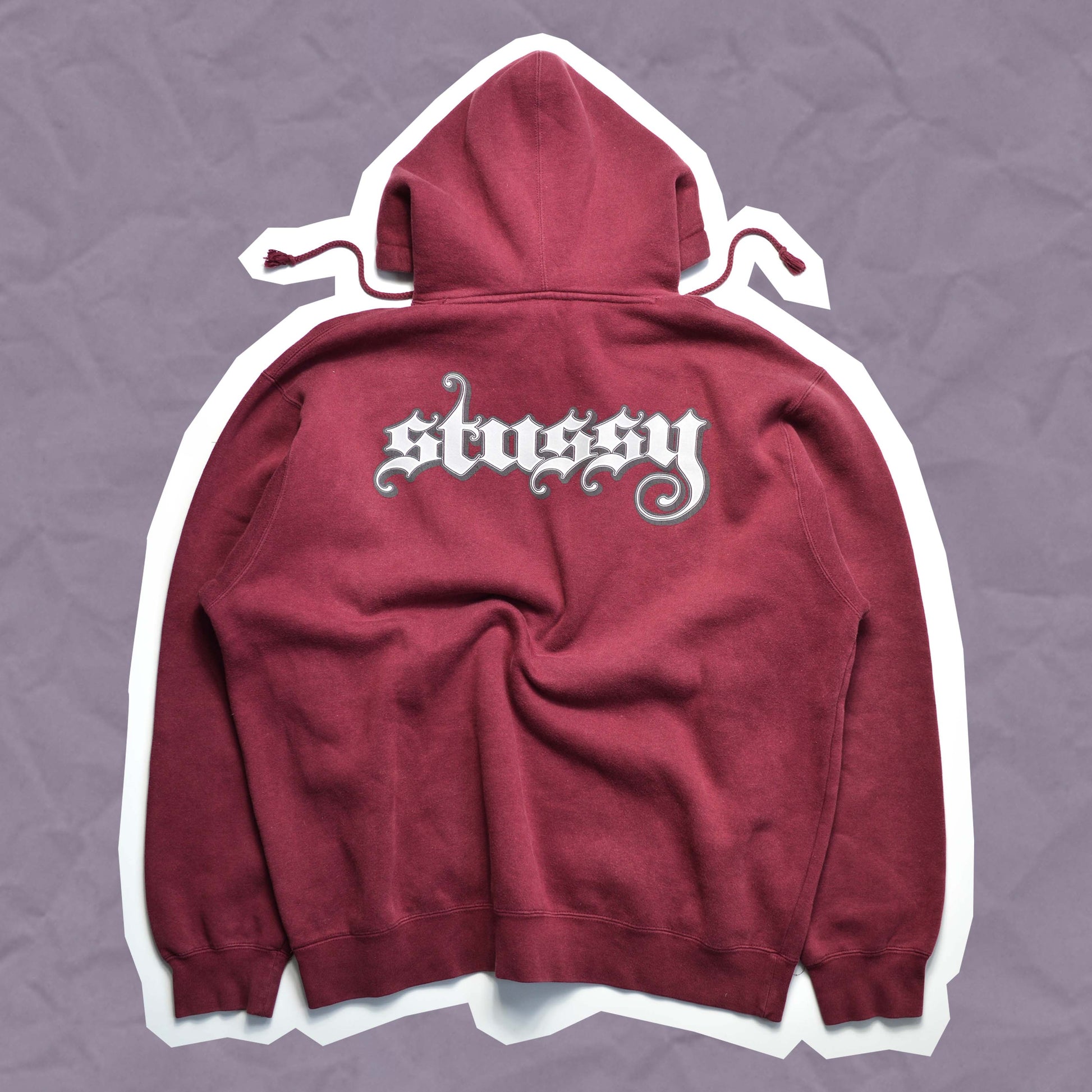 Stussy Baroque Maroon Hoody (L)