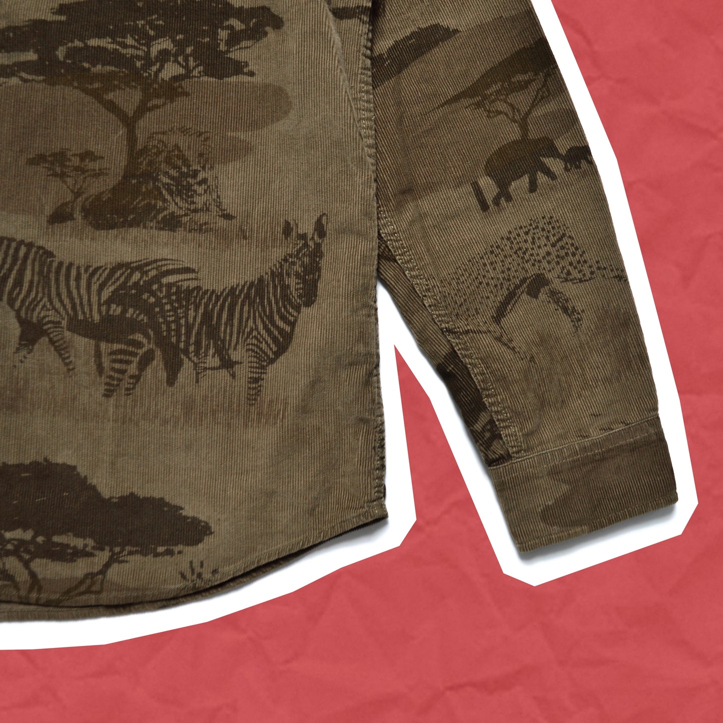 Stussy Corduroy Safari Shirt (~M~)