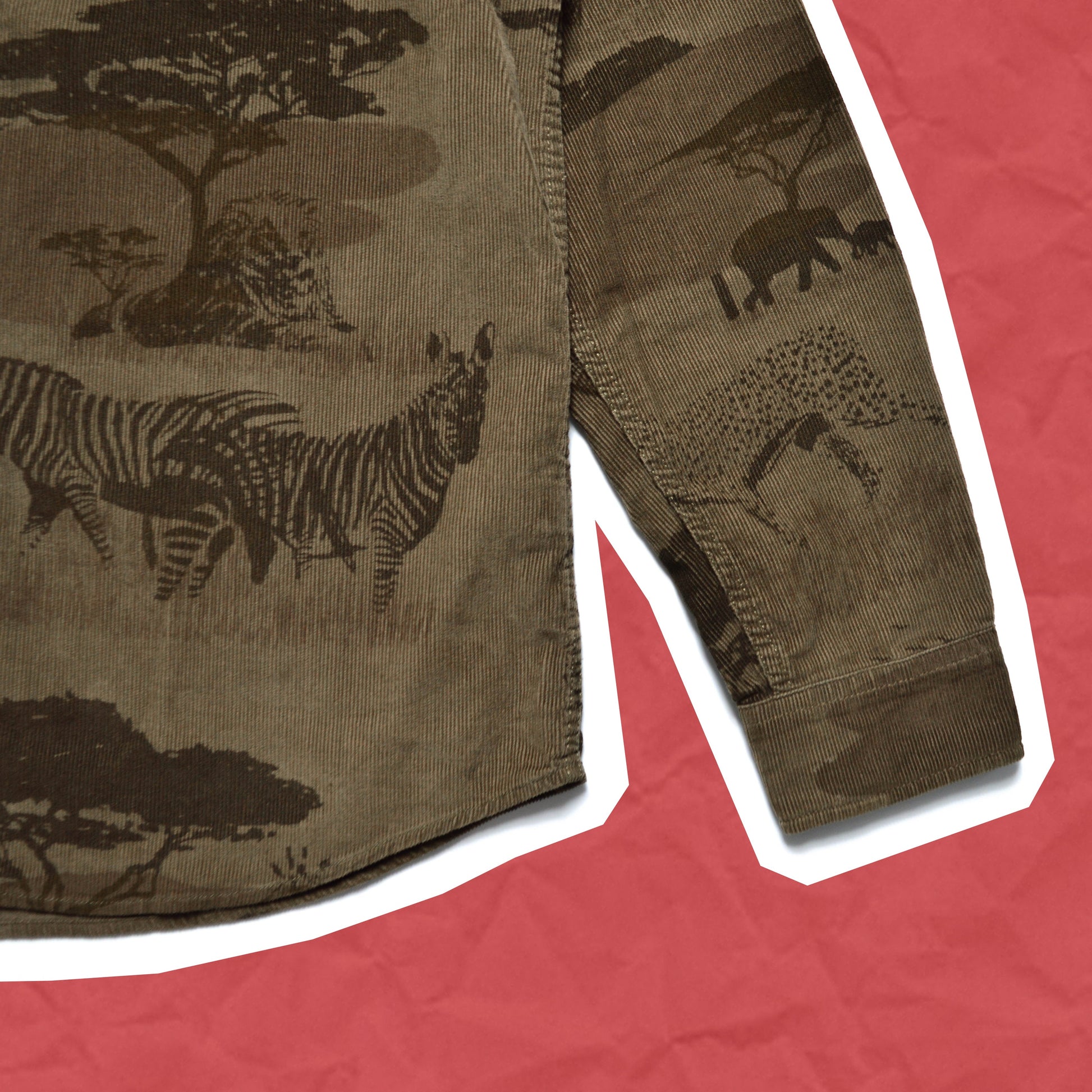 Stussy Corduroy Safari Shirt (~M~)