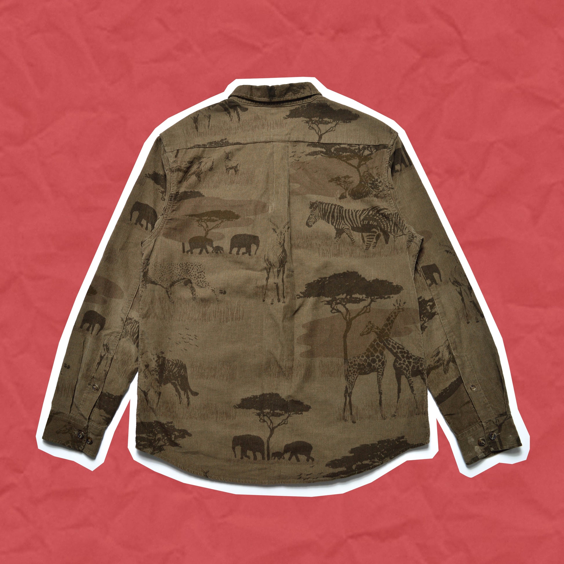Stussy Corduroy Safari Shirt (~M~)