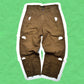 Stussy Deep Brown Multi-Pocket Cargos Flight Pants (~30~)