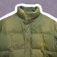Stussy Green Faded Distressed Puffer Jacket (M~L)
