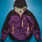 Stussy Lowe Alpine F/W 11 Purple / Orange Packable Panelled Gore-Tex Mountain Jacket (~M~)