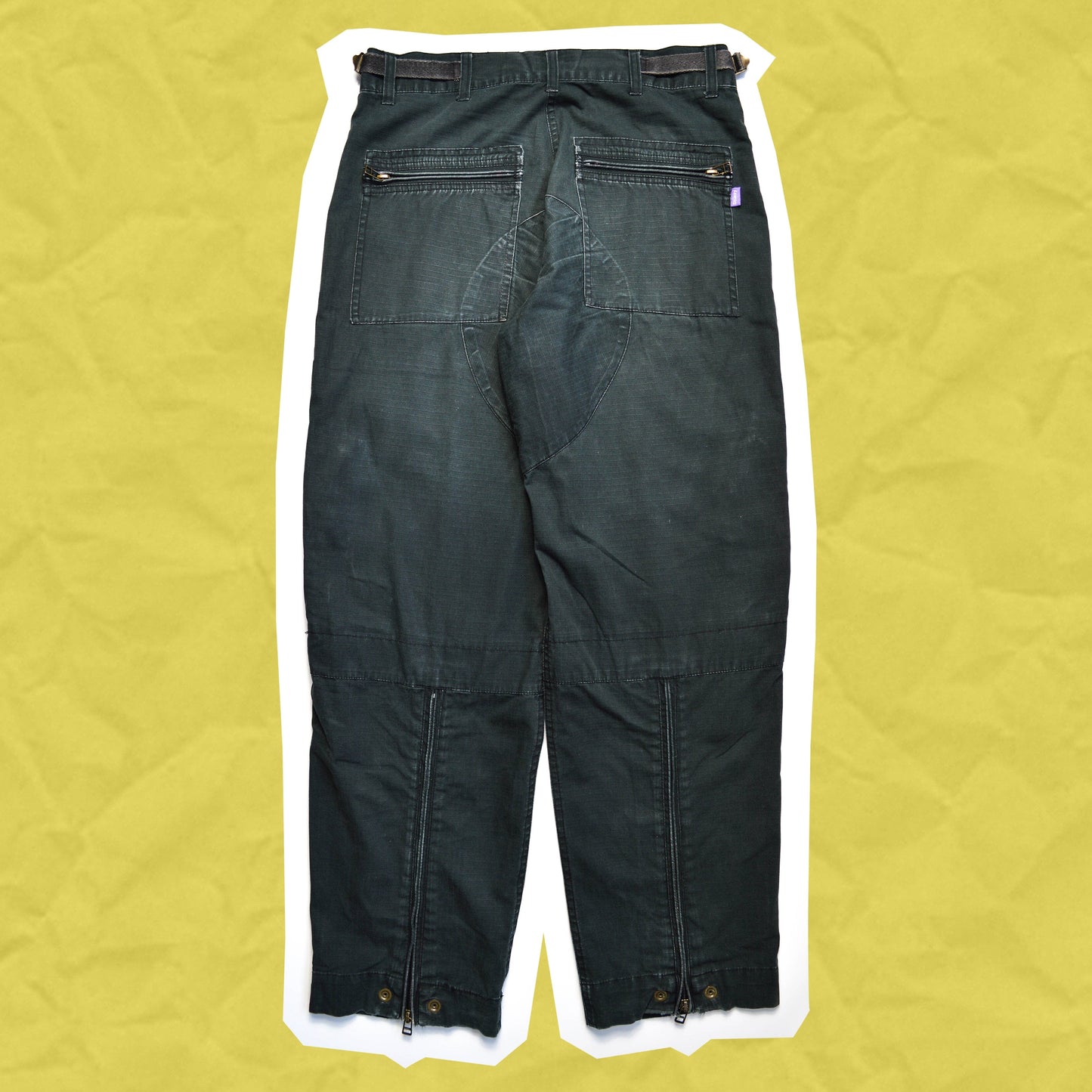 Stussy Multi-Pocket Tactical Asymmetrical Ripstop Cargo Pants (30)