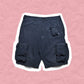 Stussy Navy Multi Pocket Cargo Shorts (30)