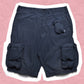 Stussy Navy Multi Pocket Cargo Shorts (30)