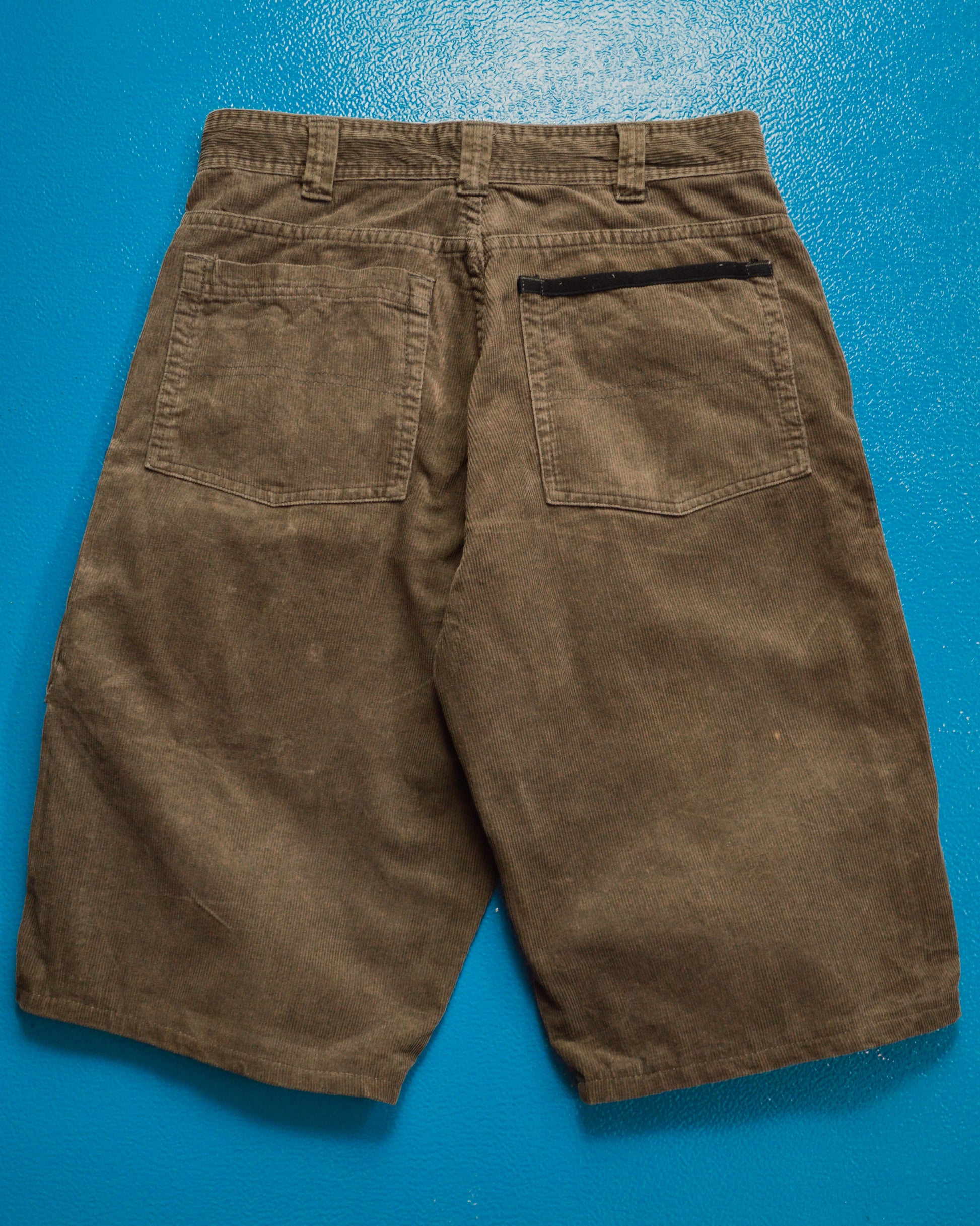 Stussy Stucci Cargo Panel Corduroy Grey/Brown Shorts ( ~29~)