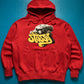 Stussy Stunt Car Red Pullover Hoody (~M~)