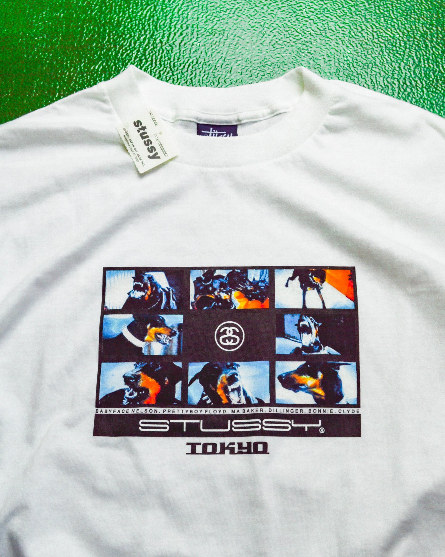 Stussy Tokyo Dog Graphic T-shirt (L)