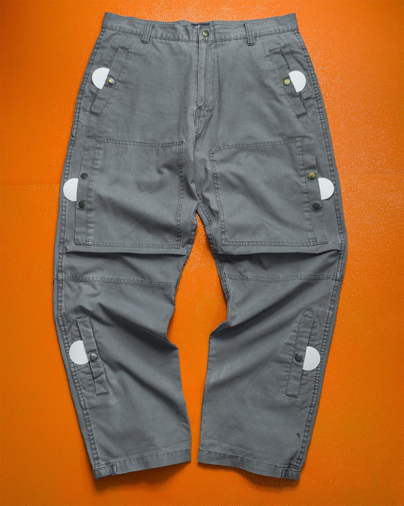 Stussy Vintage Multi-Pocket Grey Cargo Pants (~33~)