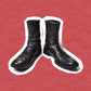 Y's / Yohji Yamamoto Supple Leather Back Zip Boots (~UK9~)